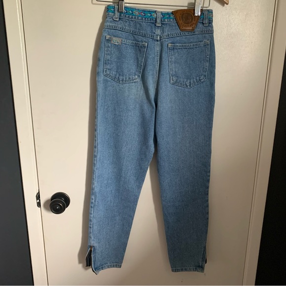 Vintage Gitano Jeans and Shirt Set Western Beaded Youth 9/10 11/12 Stampede - Picture 7 of 13